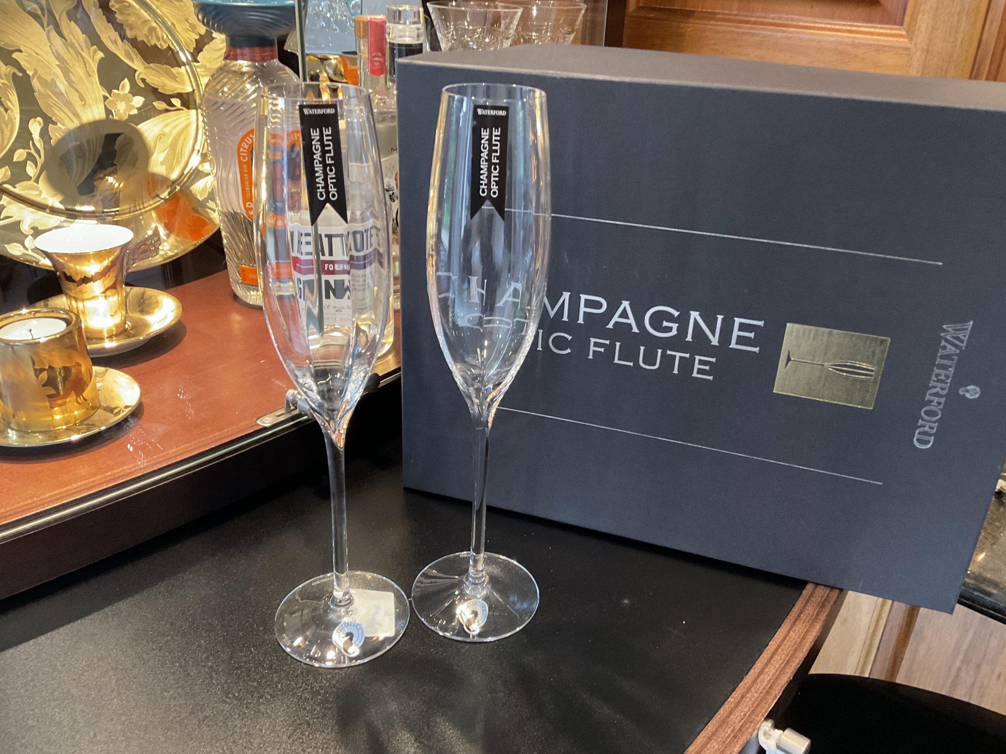 Champagne Optic Flute Champagne Lifestyle