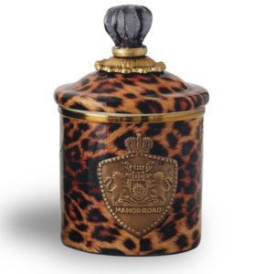 Canister in Leopard Print