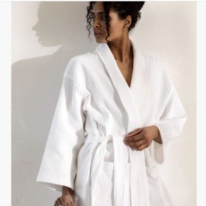 Cotton Waffle Robe