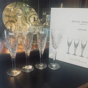 Box4 Crystal ChampagneGlasses
