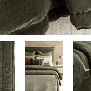 A Luchesi Olive Comforter